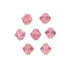 AussieSuperStore Jewellery Making Supplies Light Rose Bead Swarovski Bicone 6mm (in 10 colours) Bead Swarovski Bicone 6mm (in 10 colours) | Jewellery Making Beads Supplies 9323823156220 SWK3909